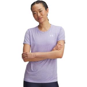 imageUnder Armour Womens Tech Twist Short Sleeve Crew TShirt538 Transparent   White