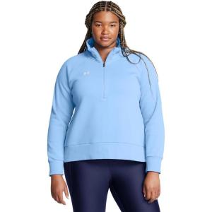 imageUnder Armour womens Rival Fleece Half Zip465 Horizon Blue   White