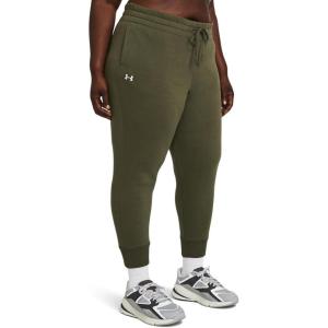 imageUnder Armour womens Rival Fleece Joggers390 Marine Od Green   White