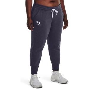 imageUnder Armour womens Rival Fleece Joggers558 Tempered Steel   White
