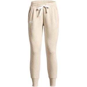 imageUnder Armour womens Rival Fleece JoggersOatmeal Light Heather 783White