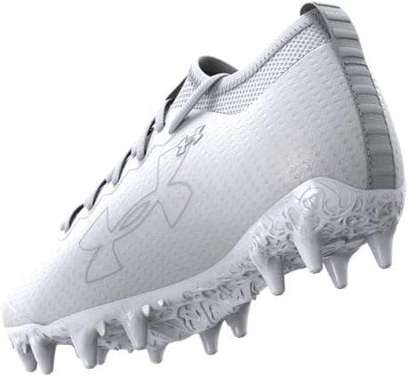 imageUnder Armour Boys Blur Select Jr Football Cleats100 WhiteWhiteHalo Gray