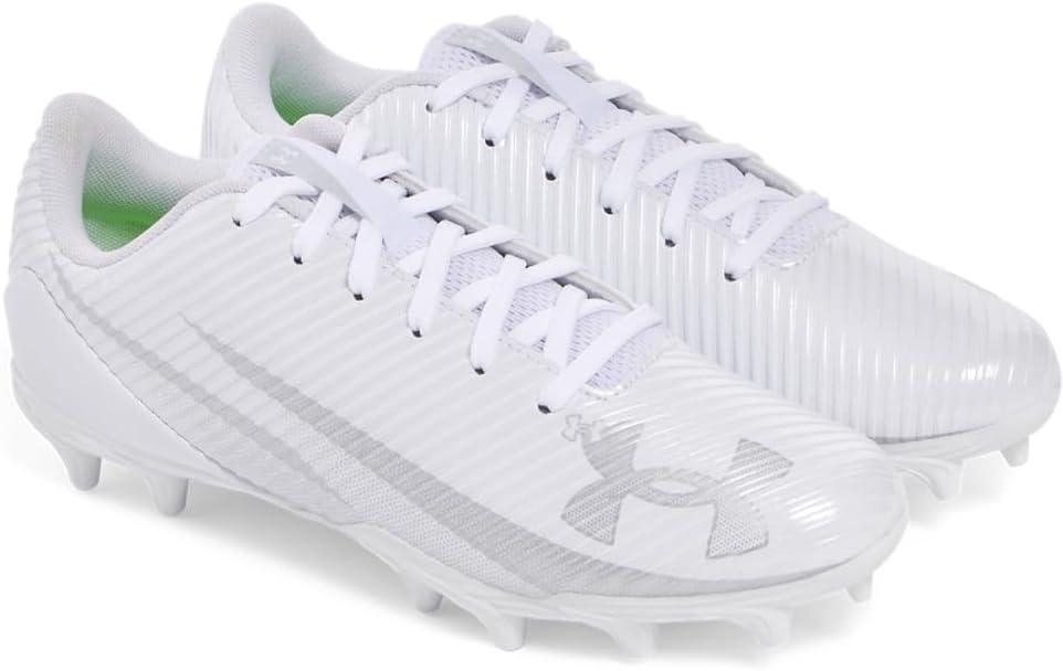 imageUnder Armour Boys Blur Select Jr Football Cleats104 WhiteMetallic SilverMetallic Silver