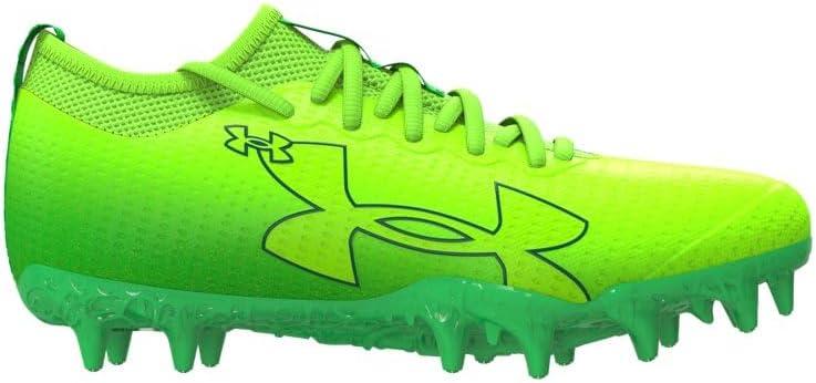 imageUnder Armour Boys Blur Select Jr Football Cleats300 Green EnergyHyper GreenHigh Vis Yellow