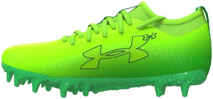 imageUnder Armour Boys Blur Select Jr Football Cleats300 Green EnergyHyper GreenHigh Vis Yellow