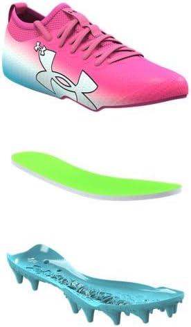 imageUnder Armour Boys Blur Select Jr Football Cleats694 Pink RaveFresco BlueBlack