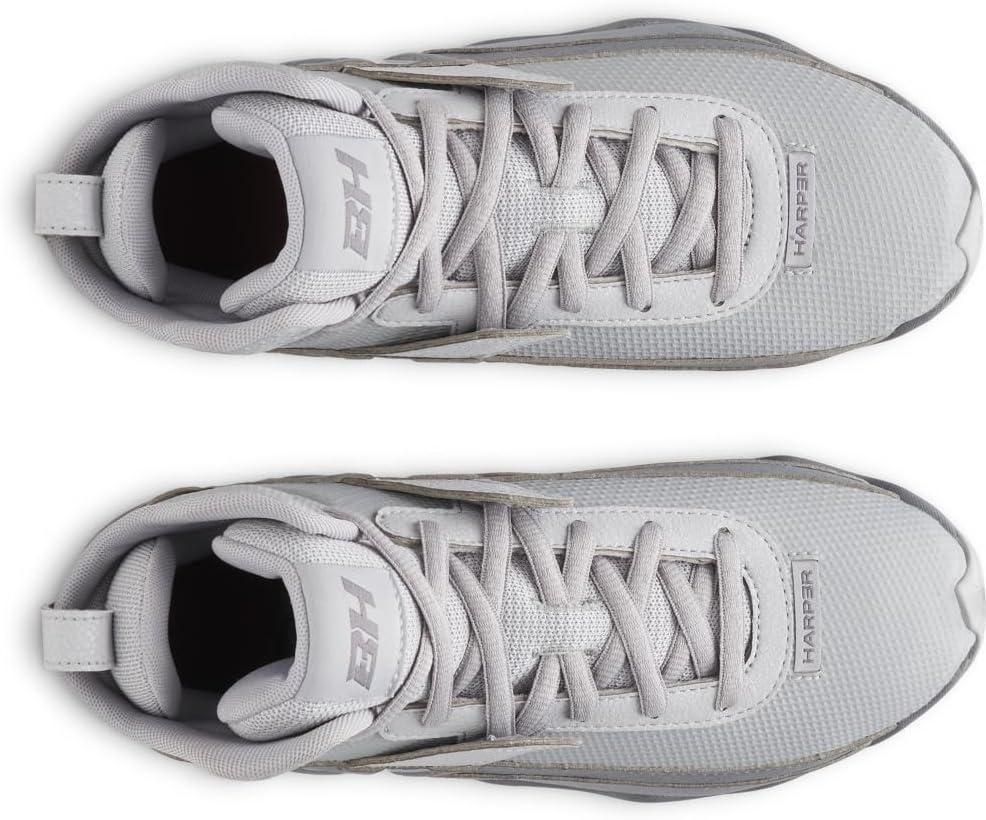 imageUnder Armour Boys Harper 10 Rm Jr075 Baseball GraySteelBaseball Gray