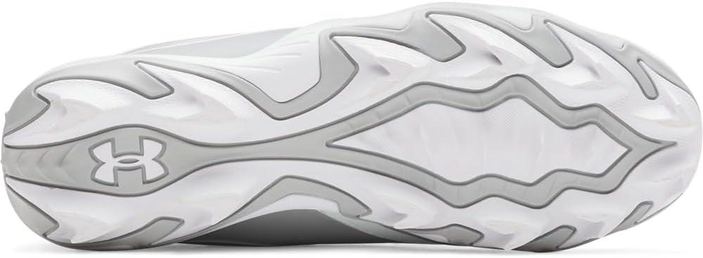 imageUnder Armour Boys Leadof Icon Low Rm Jr Baseball Cleats075 Baseball GrayBaseball GrayWhite