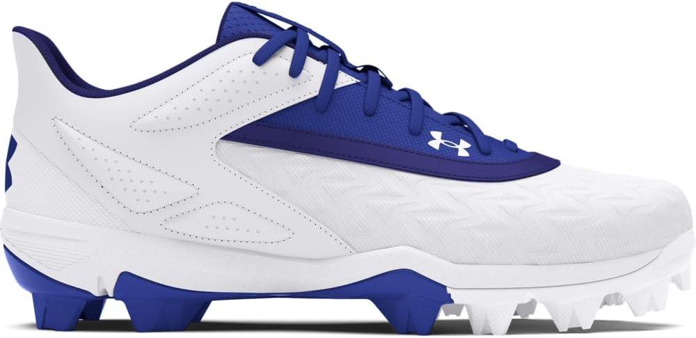 imageUnder Armour Boys Leadoff Low Rm Jr 30 Baseball Shoes400 RoyalWhiteRoyal