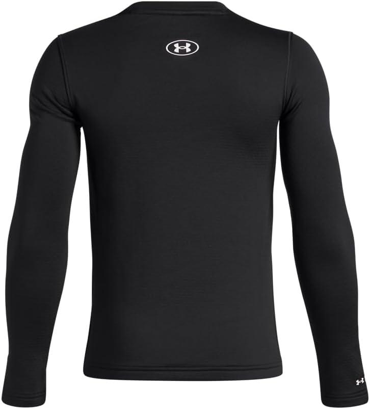 imageUnder Armour Boys Packaged Base 40 Crew001 Black   White
