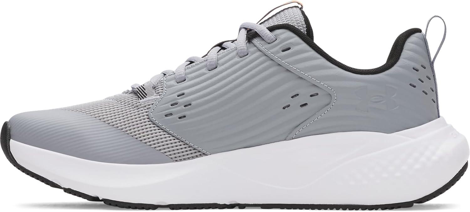 imageUnder Armour Mens Charged Commit Trainer 4 Sneaker035 SteelWhiteWhite