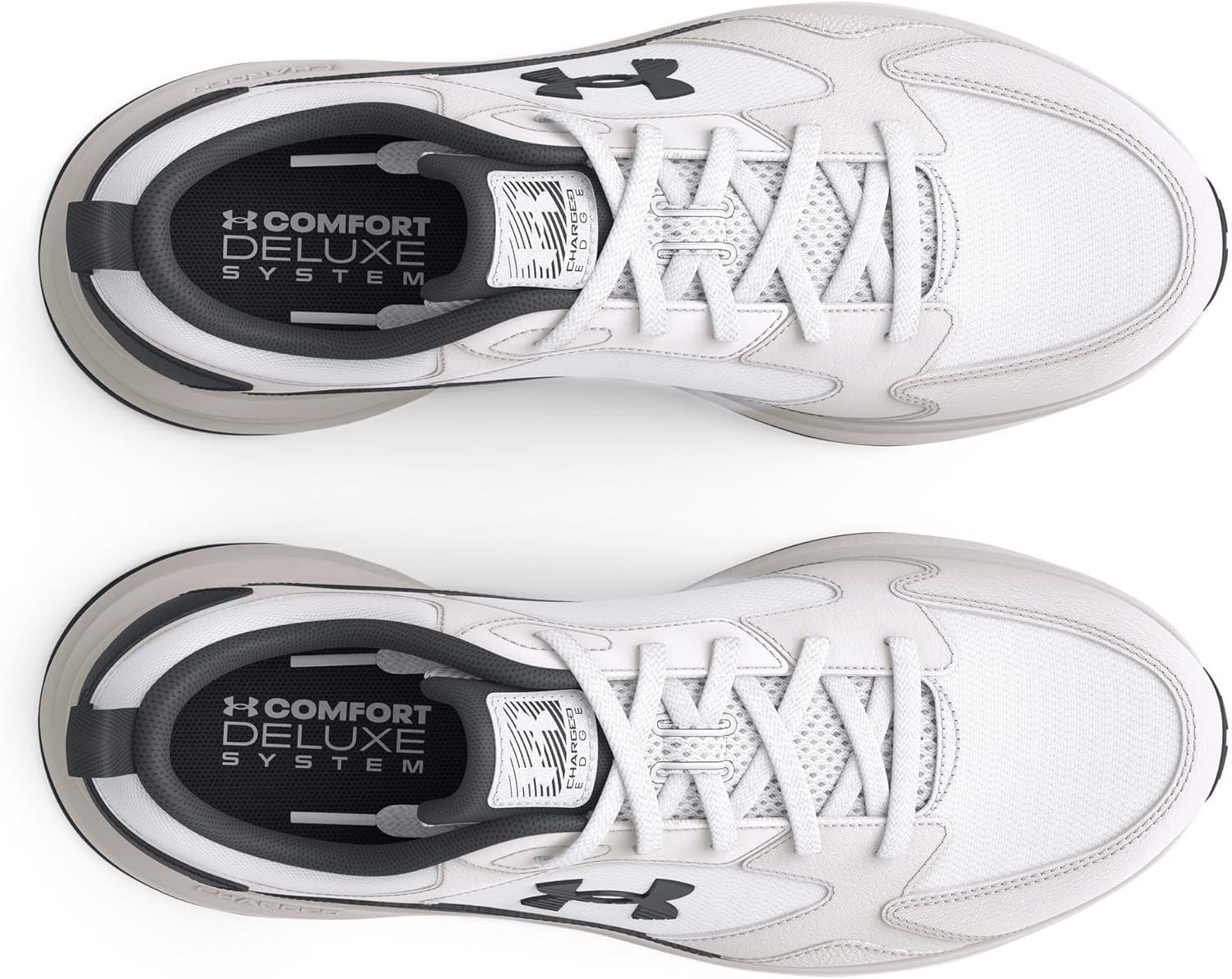 imageUnder Armour Mens Charged Edge Shoes100 WhiteWhiteBlack