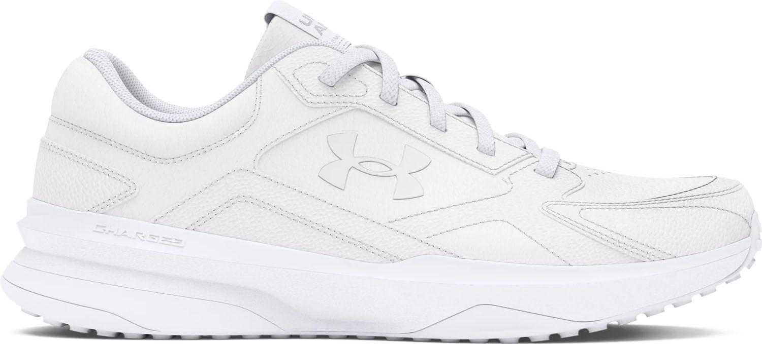 imageUnder Armour Mens Charged Edge Shoes100 WhiteWhiteHalo Gray