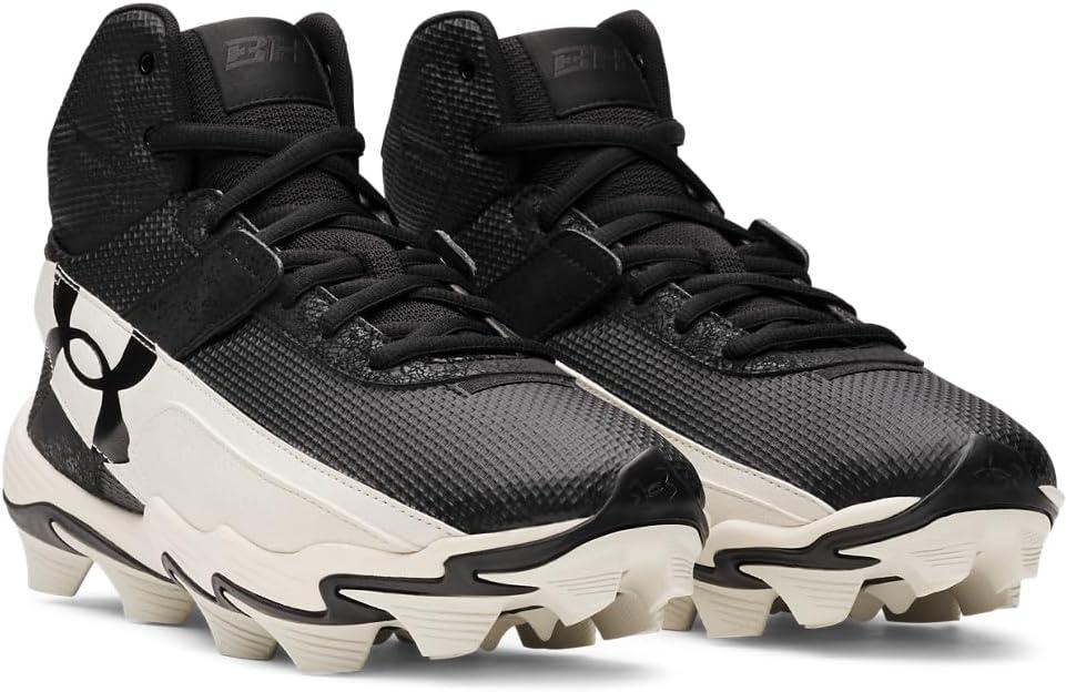 imageUnder Armour Mens Harper 10 Rm Baseball Cleats001 BlackStoneBlack