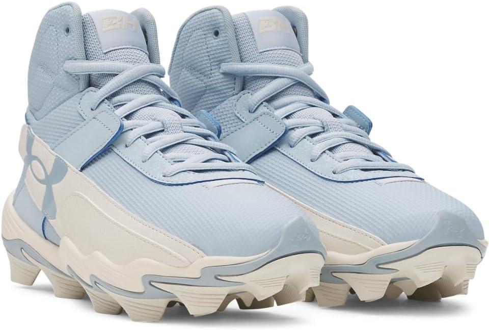 imageUnder Armour Mens Harper 10 Rm Baseball Cleats453 Blue CalmStoneBlue Calm