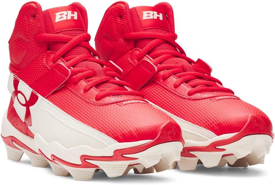 imageUnder Armour Mens Harper 10 Rm Baseball Cleats601 RedStoneRed