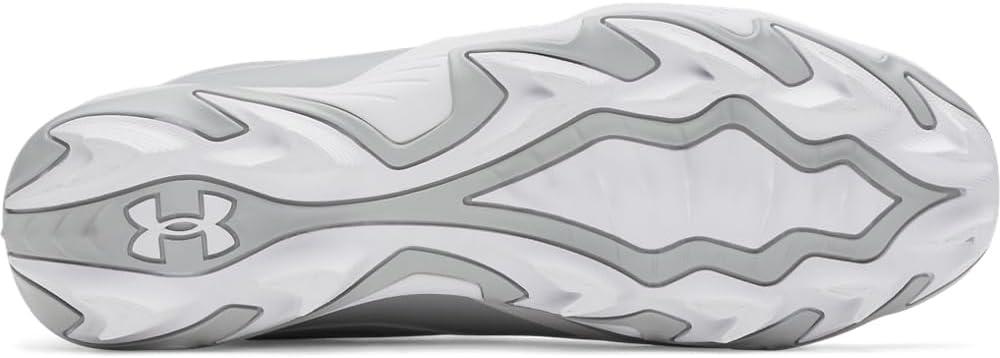 imageUnder Armour Mens Leadoff Icon Low Rm Baseball Cleats075 Baseball GrayWhiteBaseball Gray