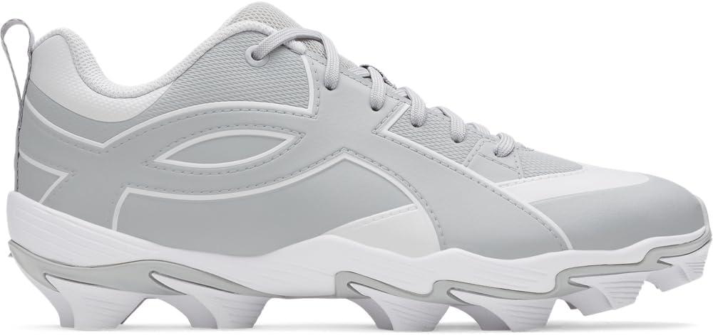 imageUnder Armour Mens Leadoff Icon Low Rm Baseball Cleats075 Baseball GrayWhiteBaseball Gray