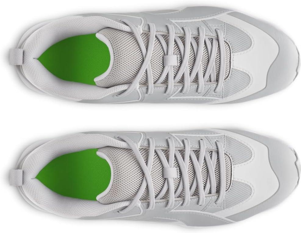 imageUnder Armour Mens Leadoff Icon Low Rm Baseball Cleats075 Baseball GrayWhiteBaseball Gray