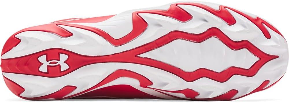 imageUnder Armour Mens Leadoff Icon Low Rm Baseball Cleats600 RedWhiteRed