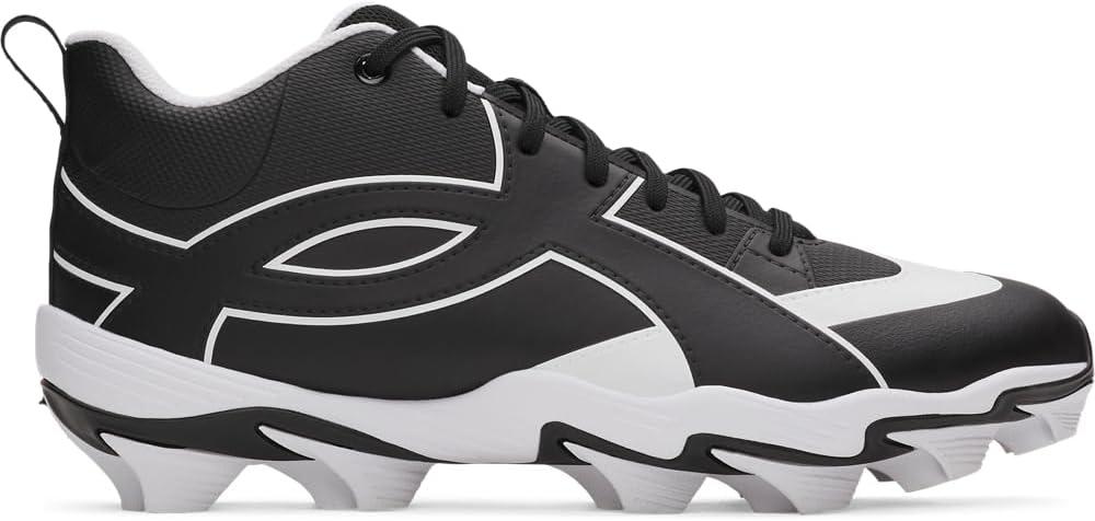 imageUnder Armour Mens Leadoff Icon Mid Baseball Cleats001 BlackBlackAnthracite