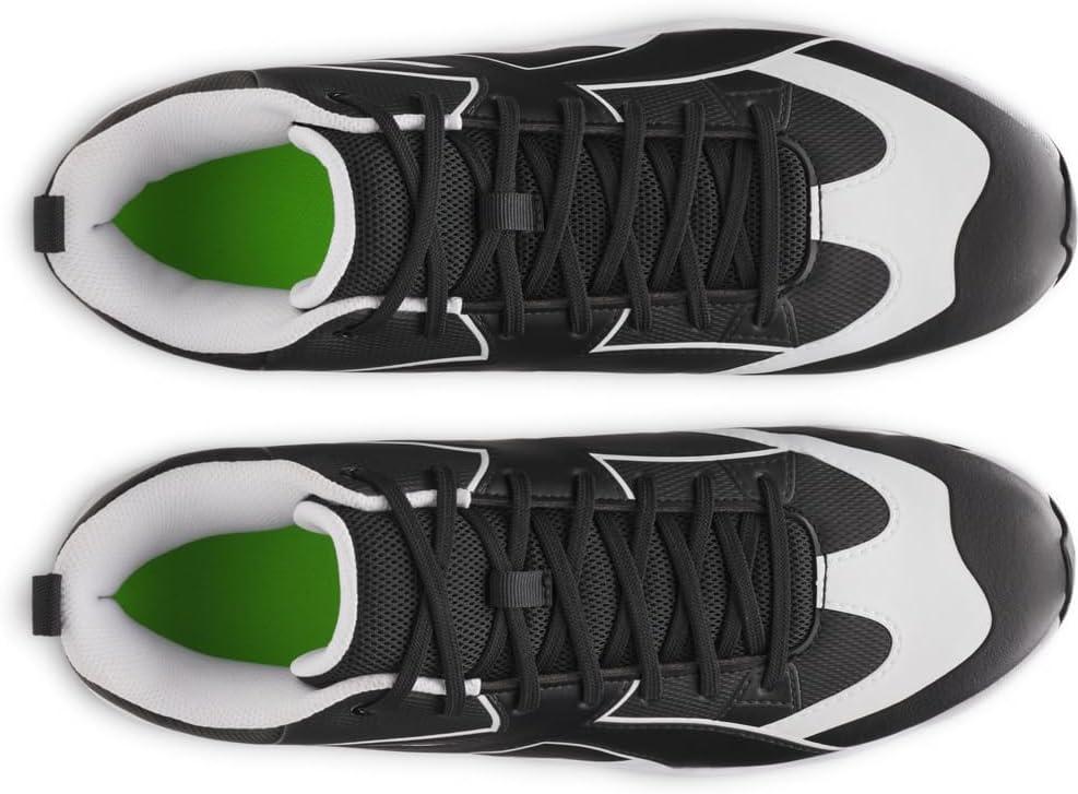 imageUnder Armour Mens Leadoff Icon Mid Baseball Cleats001 BlackBlackAnthracite