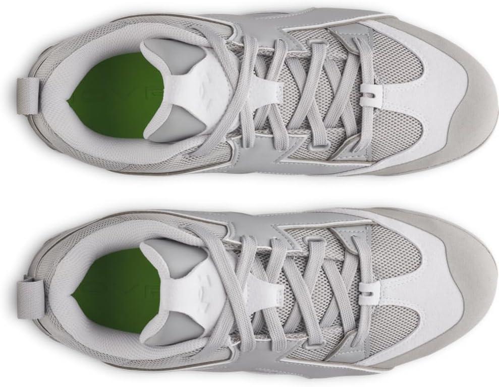 imageUnder Armour Mens Yard Icon Mt Baseball Cleats075 Baseball GrayBaseball GrayHalo Gray