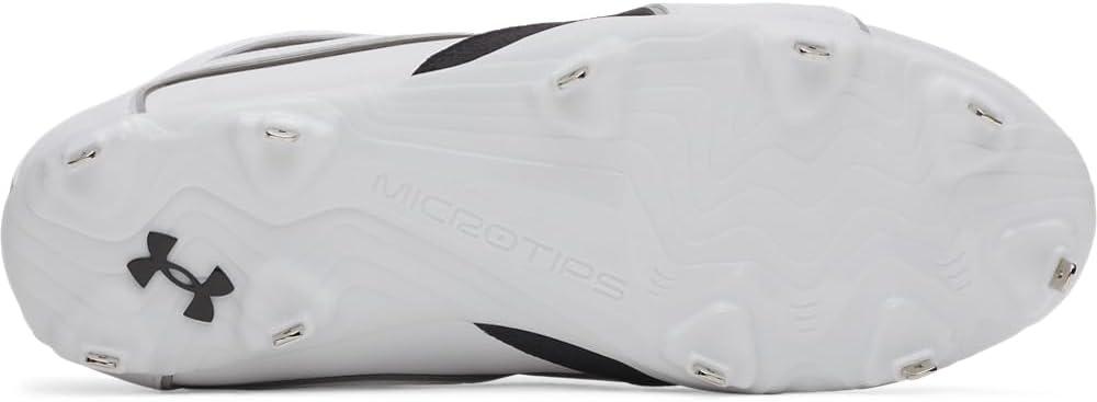 imageUnder Armour Mens Yard Icon Mt Baseball Cleats100 WhiteWhiteBlack