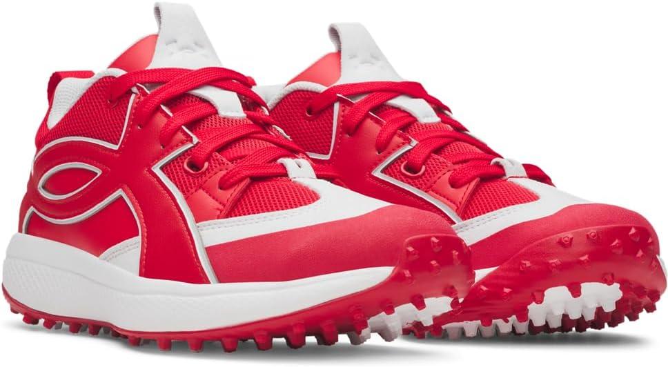imageUnder Armour Mens Yard Icon Turf Baseball Cleats600 RedWhiteRed