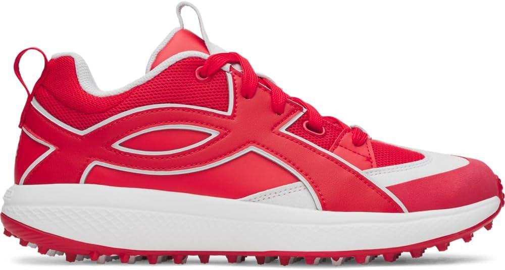 imageUnder Armour Mens Yard Icon Turf Baseball Cleats600 RedWhiteRed