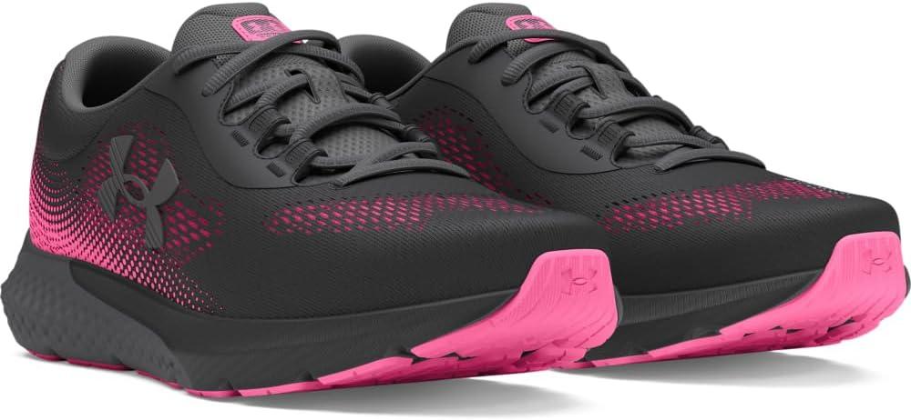 imageUnder Armour Womens Charged Rogue 4 Running Shoes101 AnthraciteFluo PinkCastlerock