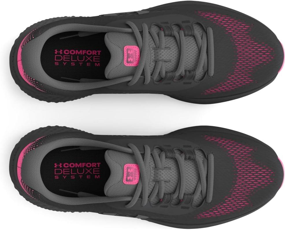 imageUnder Armour Womens Charged Rogue 4 Running Shoes101 AnthraciteFluo PinkCastlerock