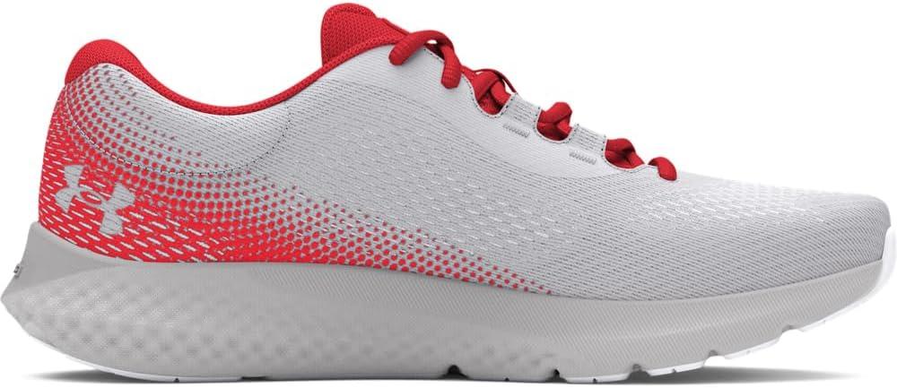 imageUnder Armour Womens Charged Rogue 4 Running Shoes104 Distant GrayRacer RedWhite