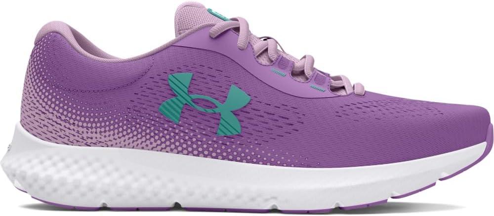 imageUnder Armour Womens Charged Rogue 4 Running Shoes501 Provence PurplePurple AceRadial Turquoise