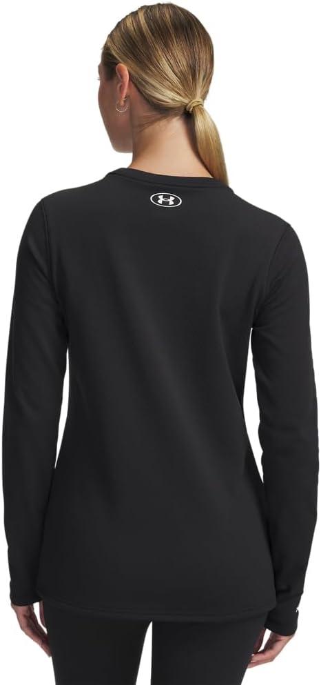 imageUnder Armour Womens Packaged Base 30 Crew002 Black   White