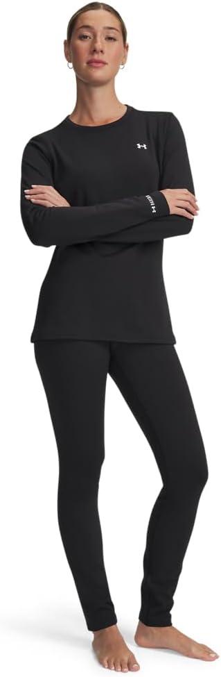 imageUnder Armour Womens Packaged Base 30 Leggings002 Black   White