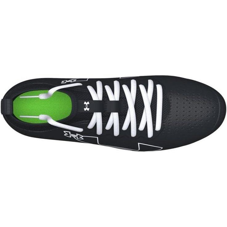 imageUnder Armour Boys Blur Select Jr Football Cleats002 BlackBlackWhite