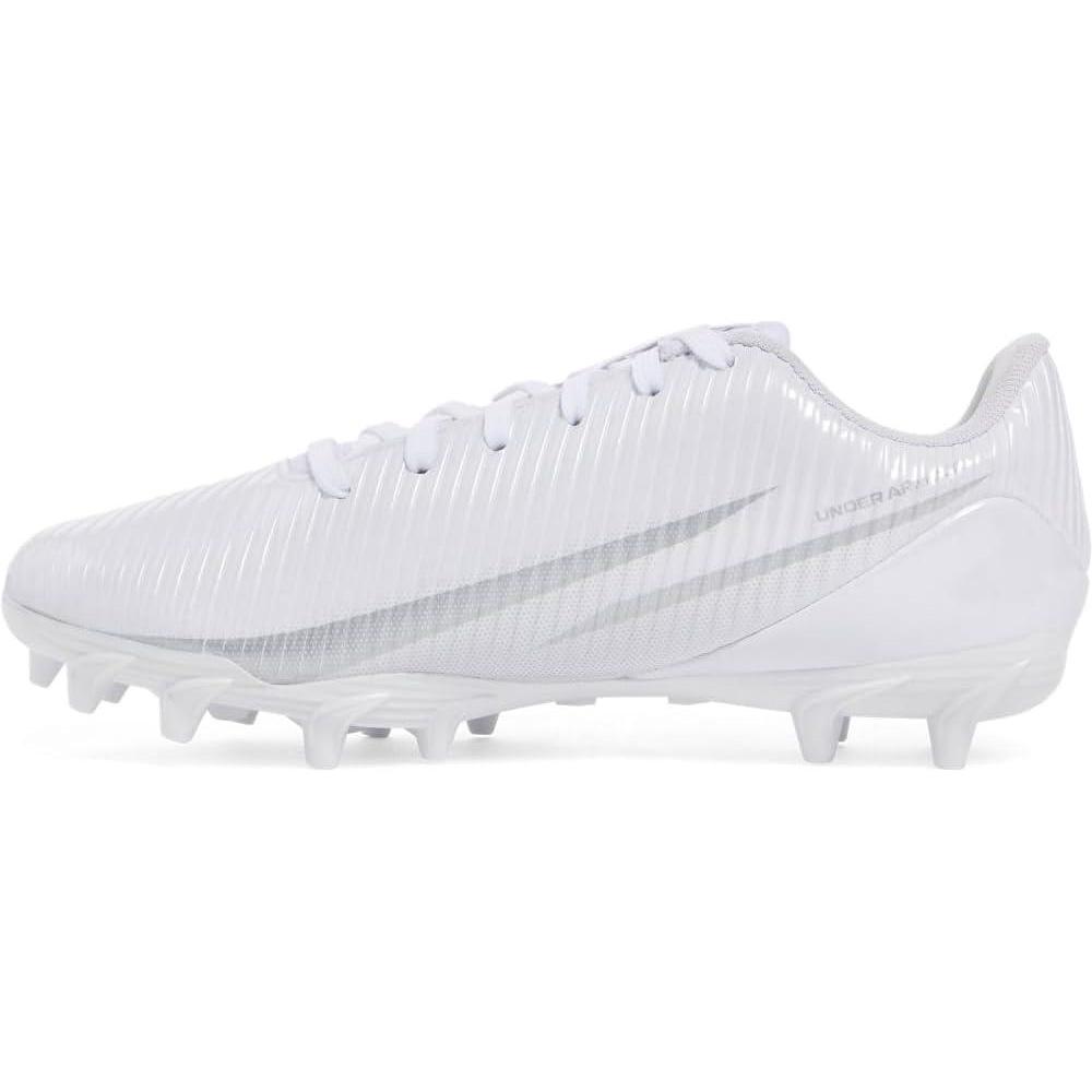 imageUnder Armour Boys Blur Select Jr Football Cleats104 WhiteMetallic SilverMetallic Silver