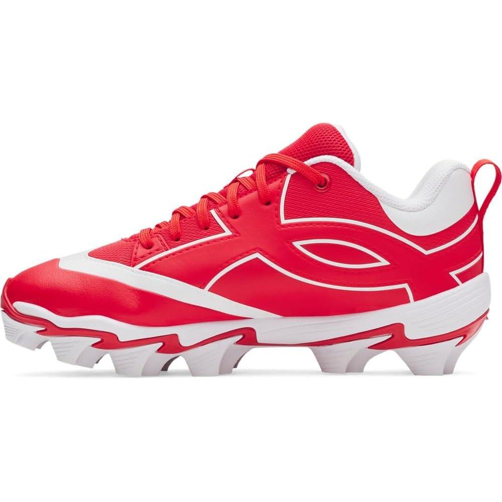 imageUnder Armour Boys Leadof Icon Low Rm Jr Baseball Cleats600 RedRedWhite