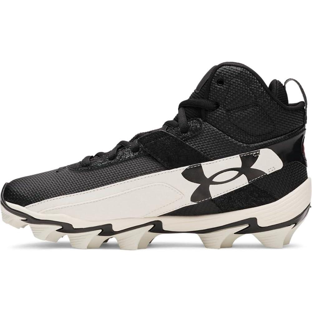 imageUnder Armour Mens Harper 10 Rm Baseball Cleats001 BlackStoneBlack