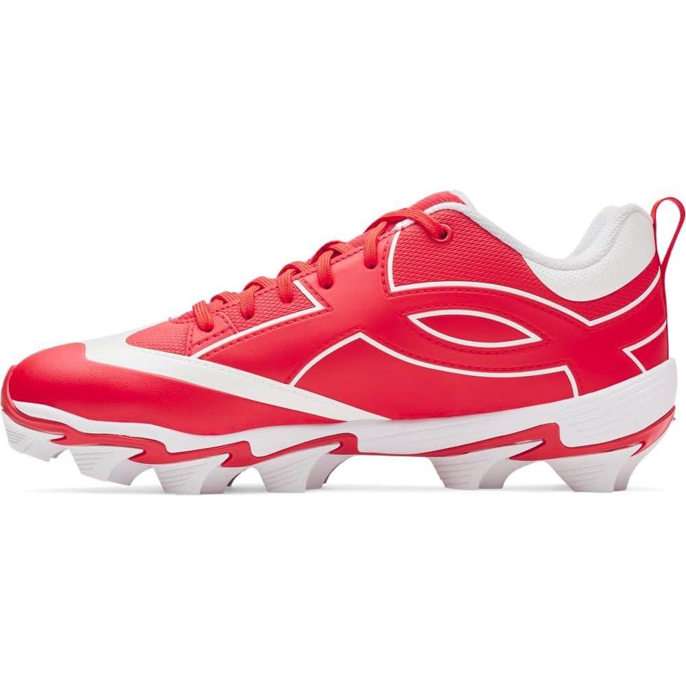 imageUnder Armour Mens Leadoff Icon Low Rm Baseball Cleats600 RedWhiteRed