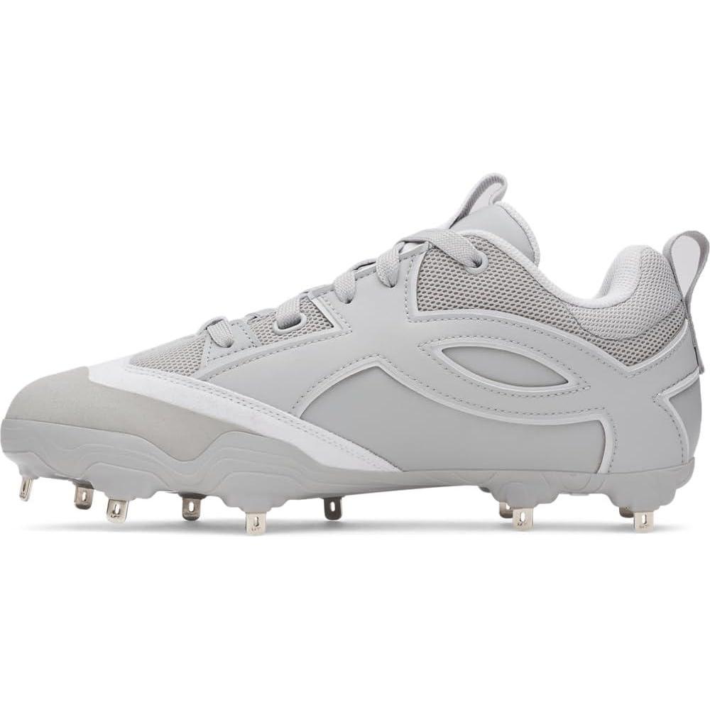 imageUnder Armour Mens Yard Icon Mt Baseball Cleats075 Baseball GrayBaseball GrayHalo Gray