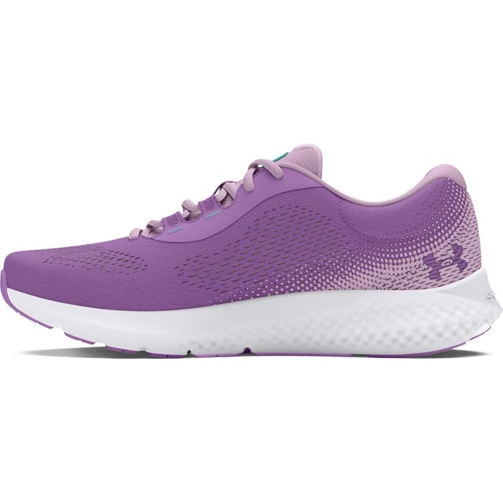 imageUnder Armour Womens Charged Rogue 4 Running Shoes501 Provence PurplePurple AceRadial Turquoise