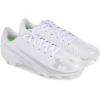 imageUnder Armour Boys Blur Select Jr Football Cleats104 WhiteMetallic SilverMetallic Silver