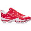 imageUnder Armour Boys Leadof Icon Low Rm Jr Baseball Cleats600 RedRedWhite