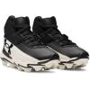 imageUnder Armour Mens Harper 10 Rm Baseball Cleats001 BlackStoneBlack