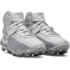 imageUnder Armour Mens Harper 10 Rm Baseball Cleats076 Baseball GrayTitan GrayBaseball Gray