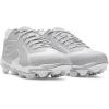 imageUnder Armour Mens Leadoff Icon Low Rm Baseball Cleats075 Baseball GrayWhiteBaseball Gray