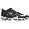 imageUnder Armour Mens Leadoff Icon Mid Baseball Cleats001 BlackBlackAnthracite