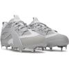 imageUnder Armour Mens Yard Icon Mt Baseball Cleats075 Baseball GrayBaseball GrayHalo Gray